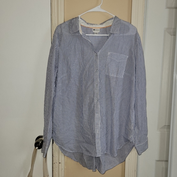 Striped button down - Picture 1 of 1